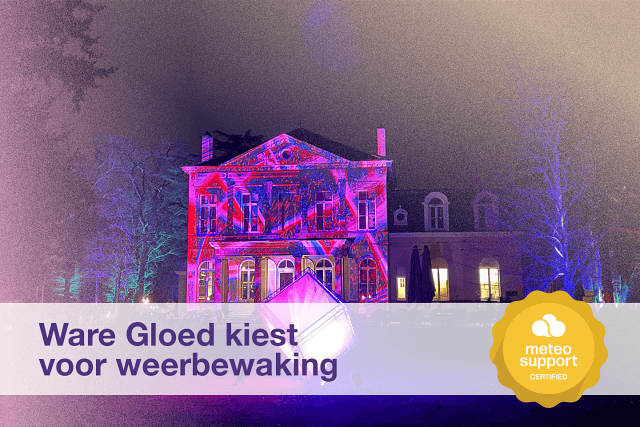 Lichtfestival Ware Gloed - certified partner MeteoSupport