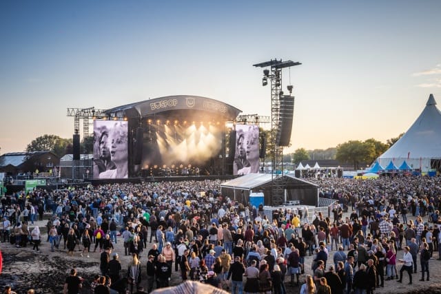 Weerbewaking op Bospop festival door MeteoSupport